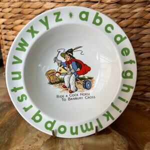 6.5” Children’s Bowl: Rid a ** horse to Banbury Cross